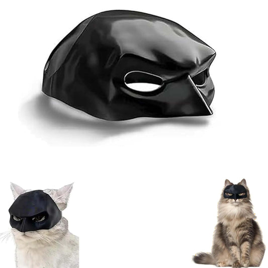 Máscara Gatman™ – Disfraz Divertido de Superhéroe para Gatos