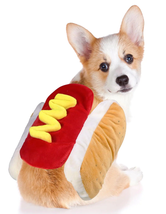 Disfraz HotDog™ – El toque divertido que tu perrito necesita 🌭🐾