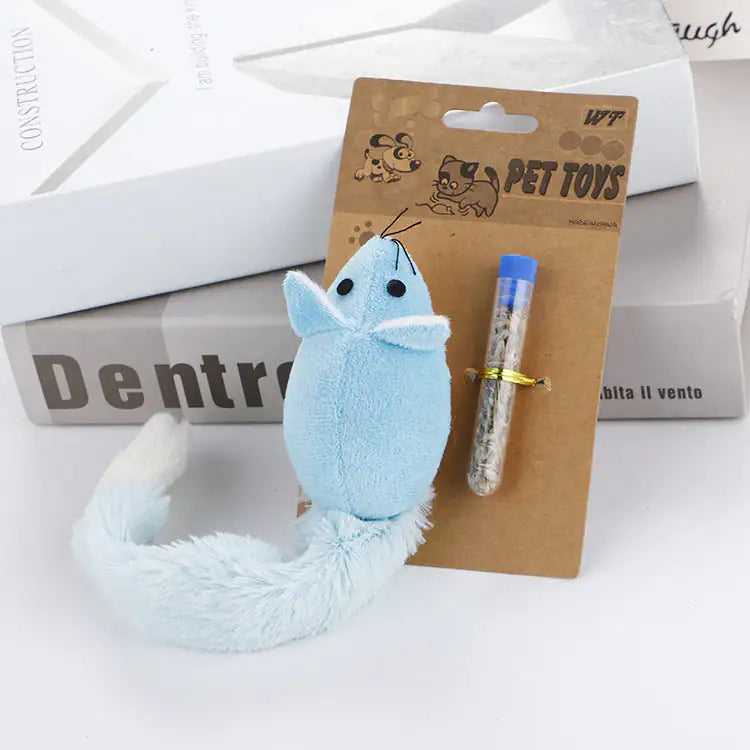 Ratón Divertido™ – Juguete Interactivo Antiestrés para Gatos