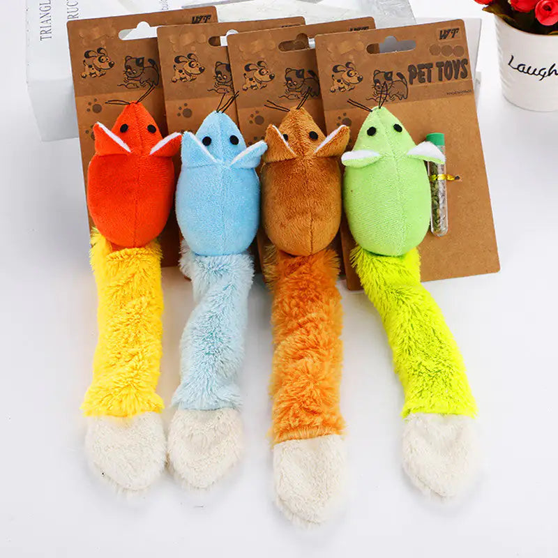Ratón Divertido™ – Juguete Interactivo Antiestrés para Gatos